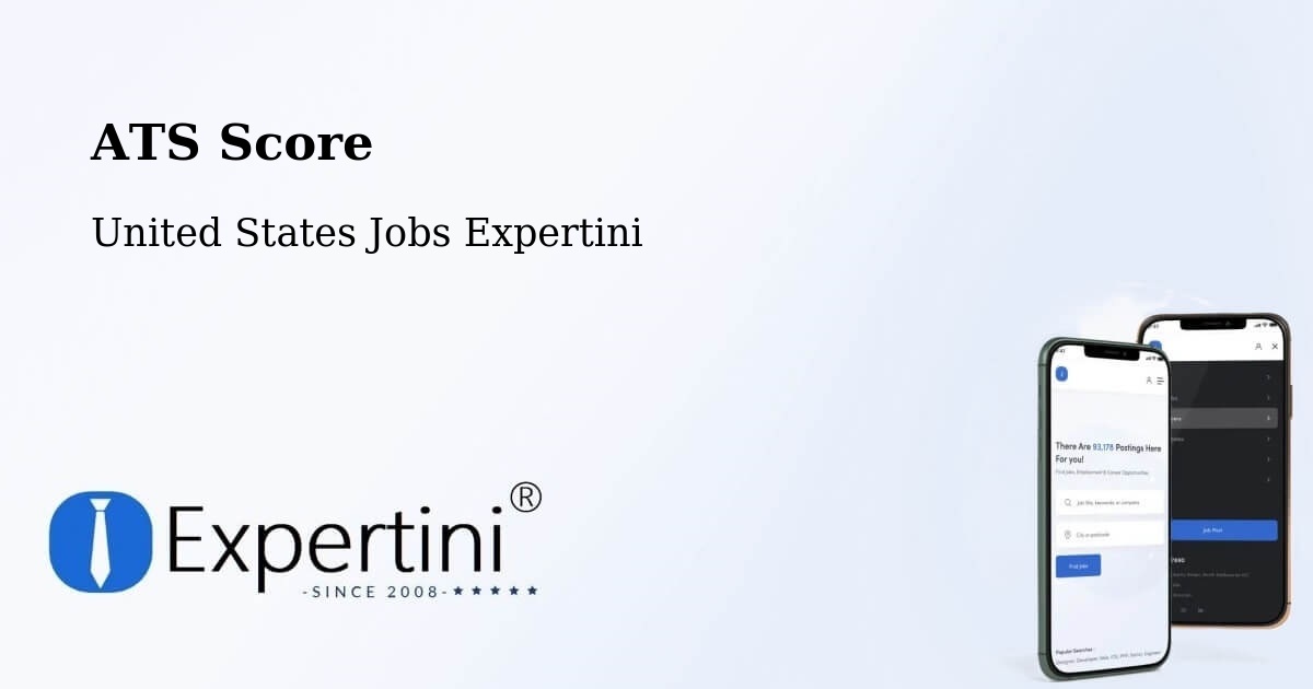 Resume ATS Score & Job Description Match Tool – Saddle Brook - United States Jobs Expertini
