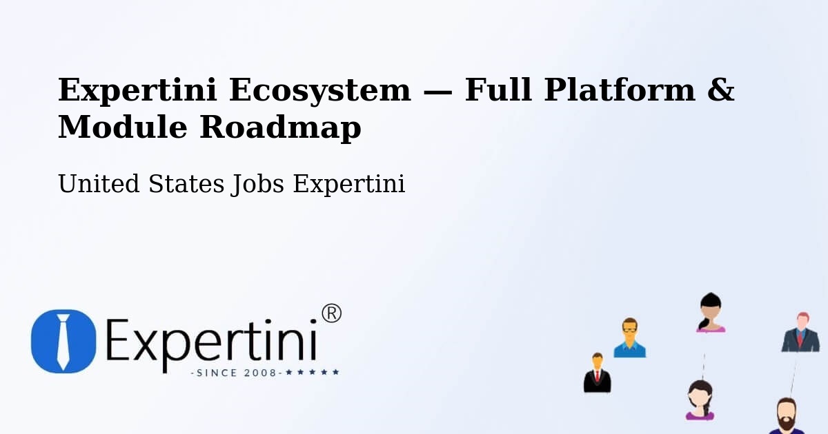 Expertini Ecosystem — Full Platform & Module Roadmap – Saddle Brook