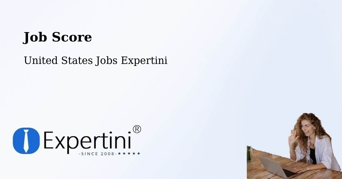 Job Score & Job Description Score Tool – Saddle Brook - United States Jobs Expertini